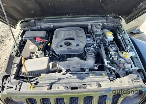 2021 Jeep Wrangler Unlimited Rubicon из США, поврежденный, VIN 1C4HJXFN0MW628283